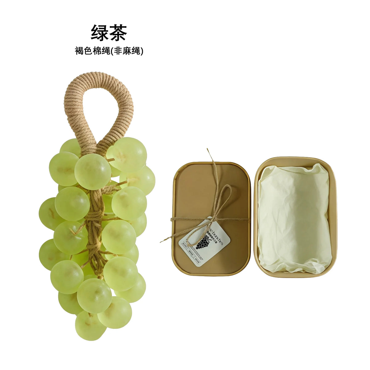 Grape Hand Soap Deep Clean Remove Dirt Moisturize Hand Body Repair Smooth Texture Dry Skin Exquisitely Handcrafted Crystal Soap