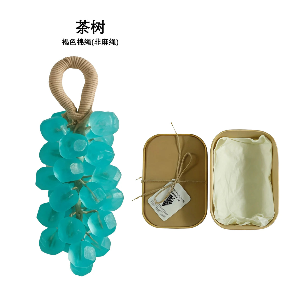 Grape Hand Soap Deep Clean Remove Dirt Moisturize Hand Body Repair Smooth Texture Dry Skin Exquisitely Handcrafted Crystal Soap