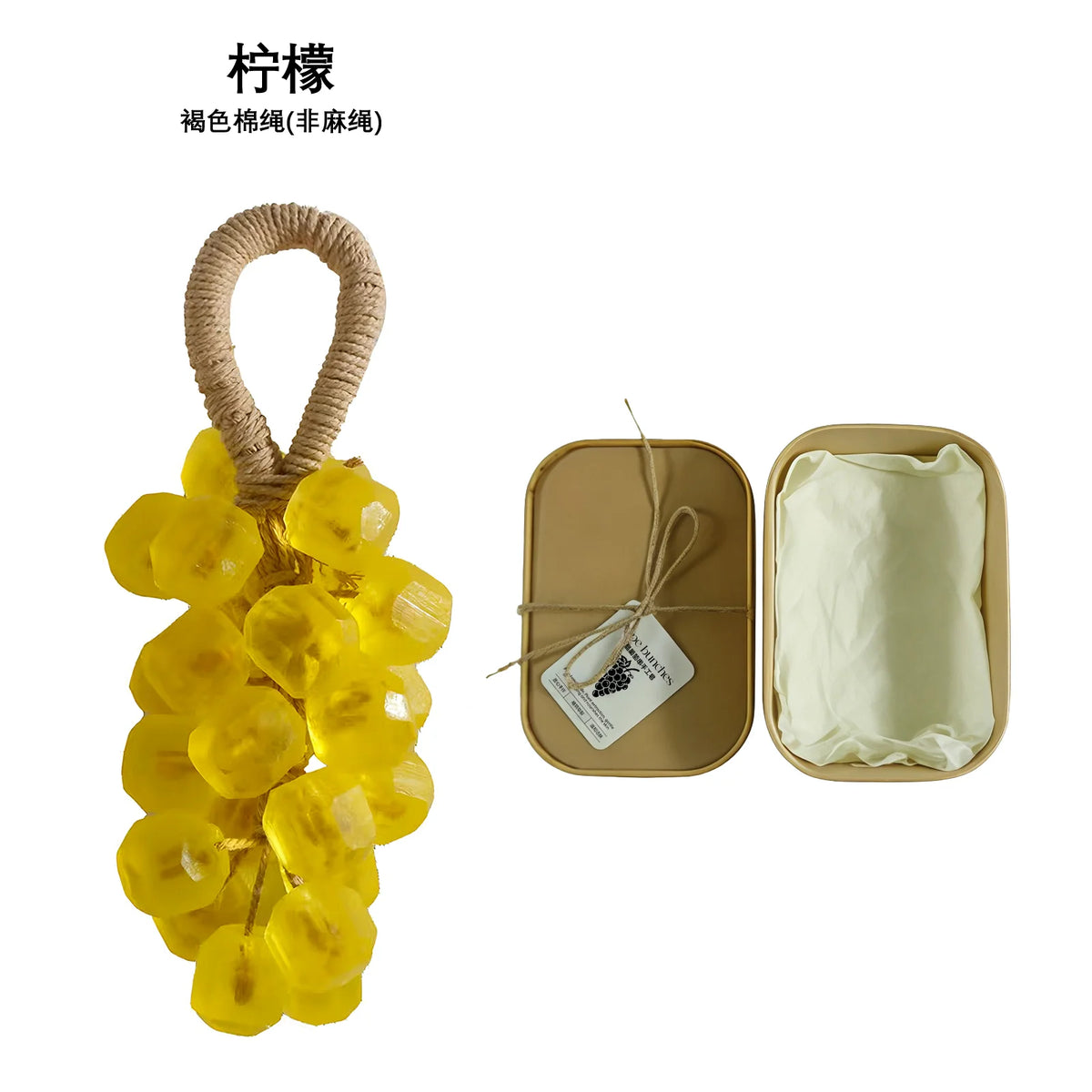 Grape Hand Soap Deep Clean Remove Dirt Moisturize Hand Body Repair Smooth Texture Dry Skin Exquisitely Handcrafted Crystal Soap