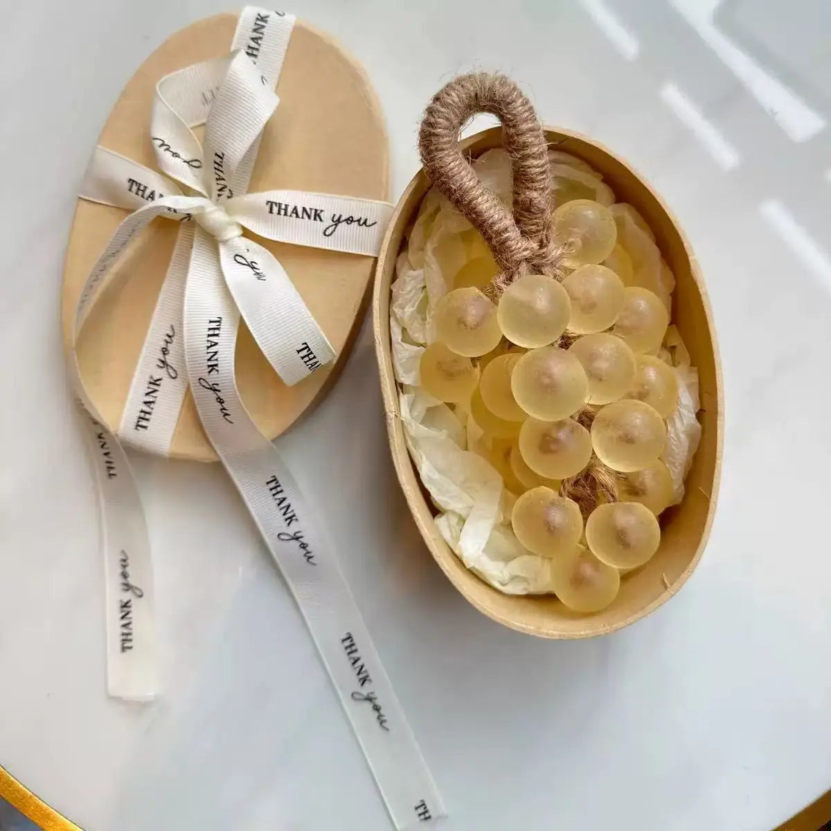 DIY Handmade Soap Crystal Grape Transparent String Simulated Handmade Soap New Style Transparent Soap Crystal Grape Soap