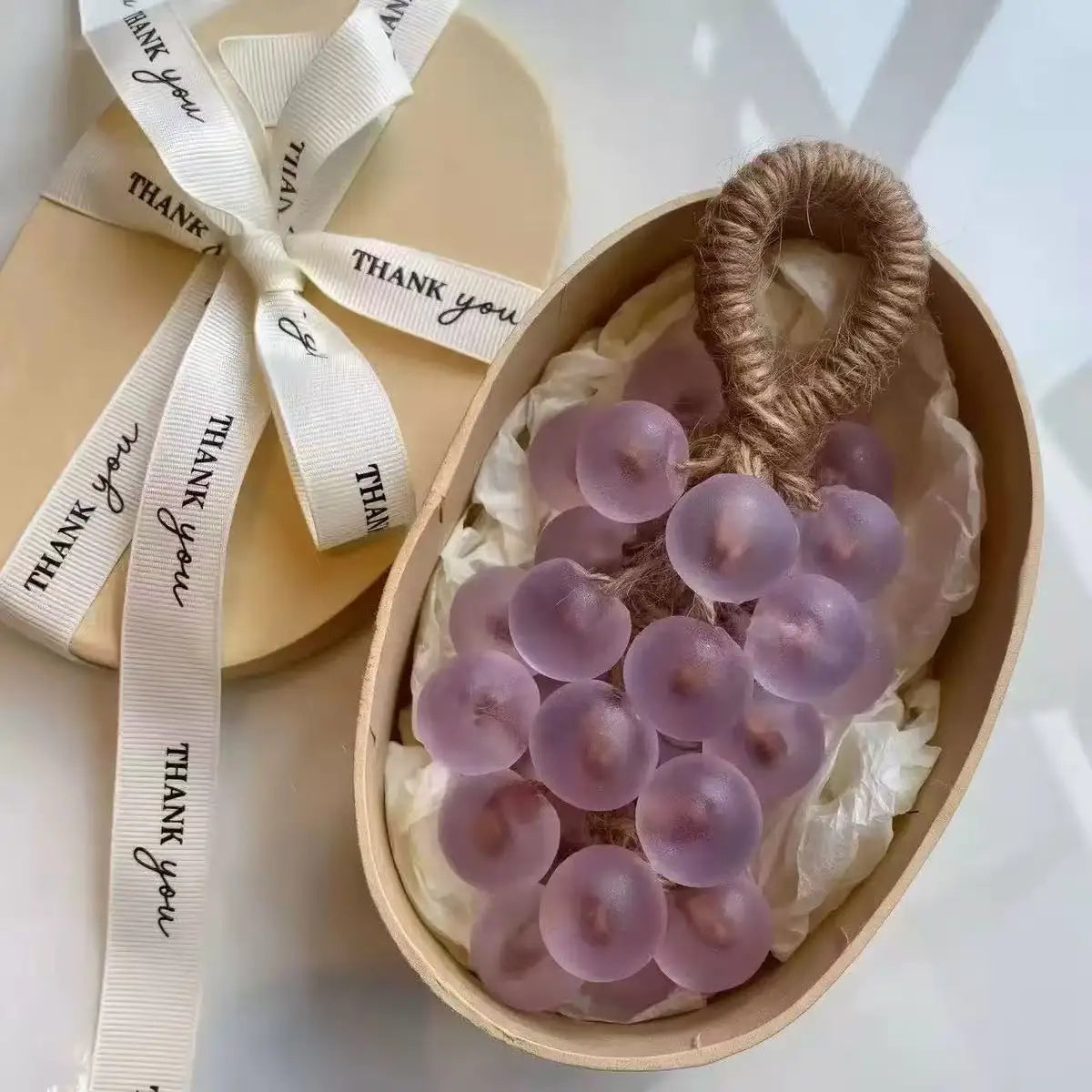 DIY Handmade Soap Crystal Grape Transparent String Simulated Handmade Soap New Style Transparent Soap Crystal Grape Soap