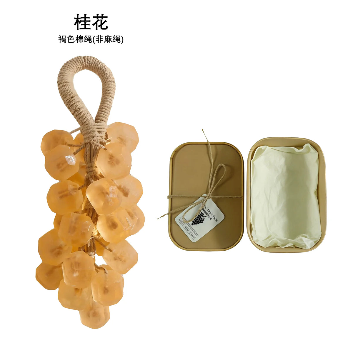 Grape Hand Soap Deep Clean Remove Dirt Moisturize Hand Body Repair Smooth Texture Dry Skin Exquisitely Handcrafted Crystal Soap