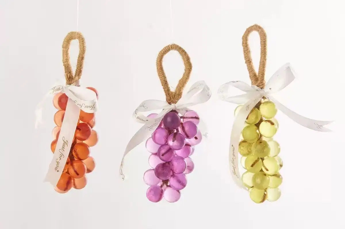 DIY Handmade Soap Crystal Grape Transparent String Simulated Handmade Soap New Style Transparent Soap Crystal Grape Soap