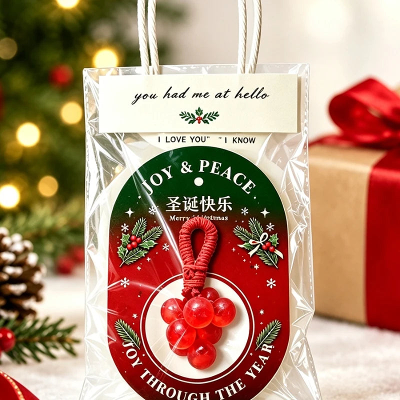 Christmas Grape Soap Creative Practical Warm Holiday Gift Grape Soap Handmade Bath Shower Cleansing Moisturizing Gentle Skincare